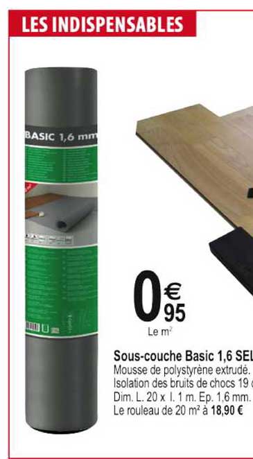 Sous-couche Basic 1,6