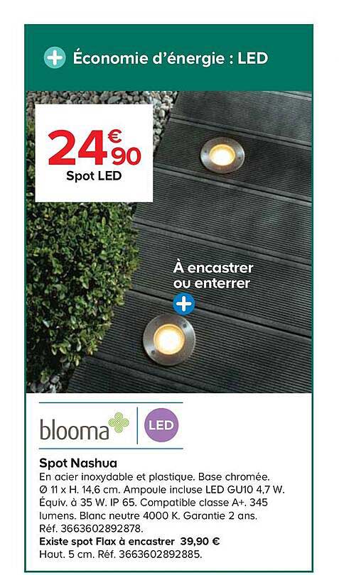 Spot Led Nashua Blooma