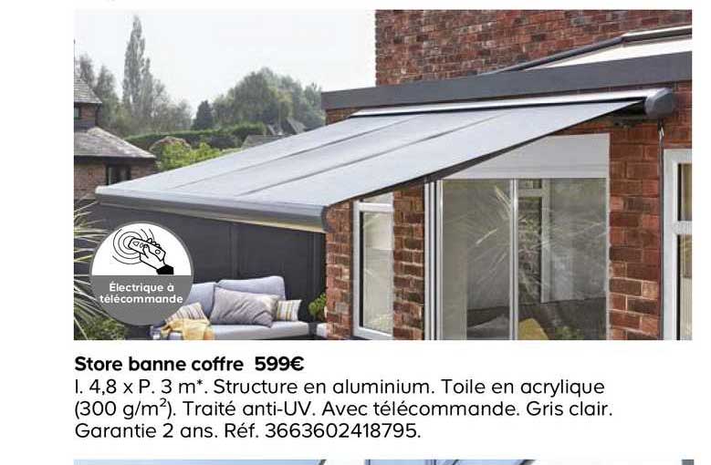 store banne coffre