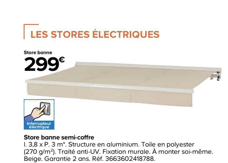 store banne semi coffre