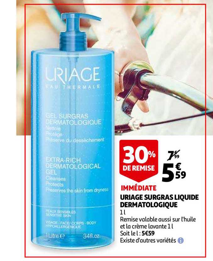 Uriage Surgras Liquide Dermatologique