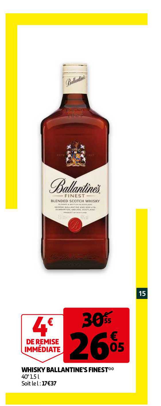 Whisky Ballantine's Finest