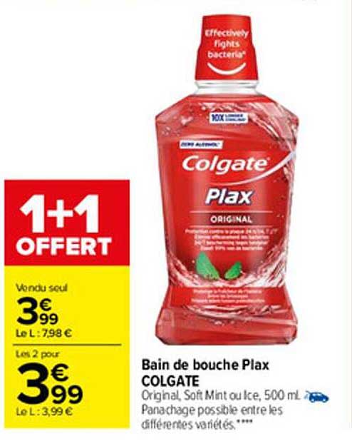 Bain De Bouche Plax Colgate