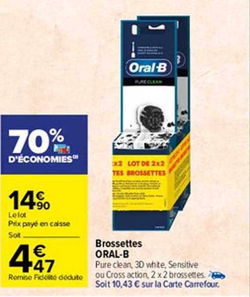 brossettes oral-b