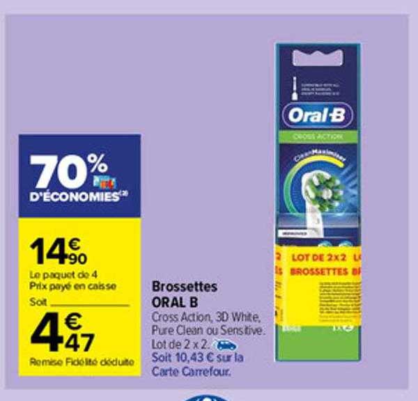 brossettes oral b