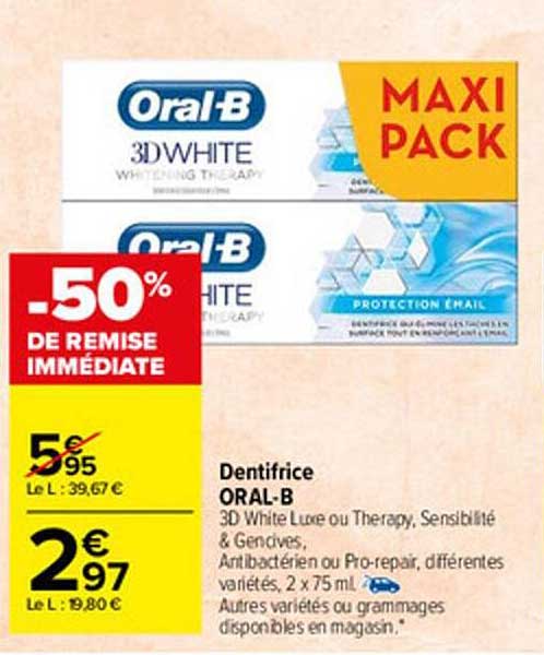 dentifrice oral-b