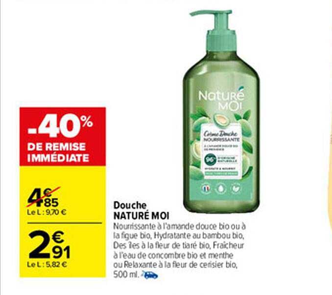 Douche Naturé Moi
