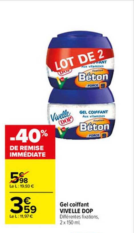 gel coiffant vivelle dop