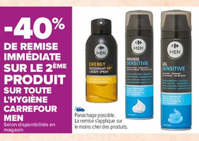 Hygiène Carrefour Men