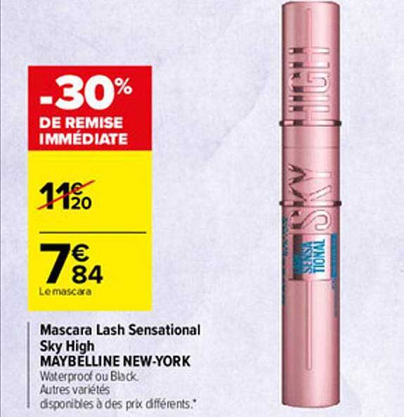 mascara lash sensational sky high maybelline new-york
