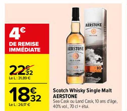 scotch whisky single malt aerstone