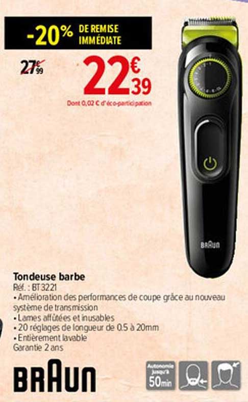 Tondeuse Barbe Braun