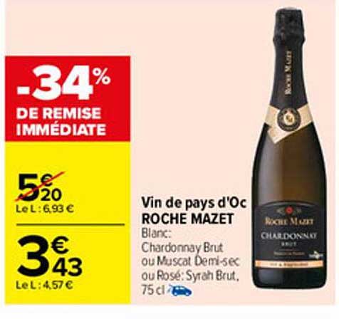 vin de pays d'oc roche mazet