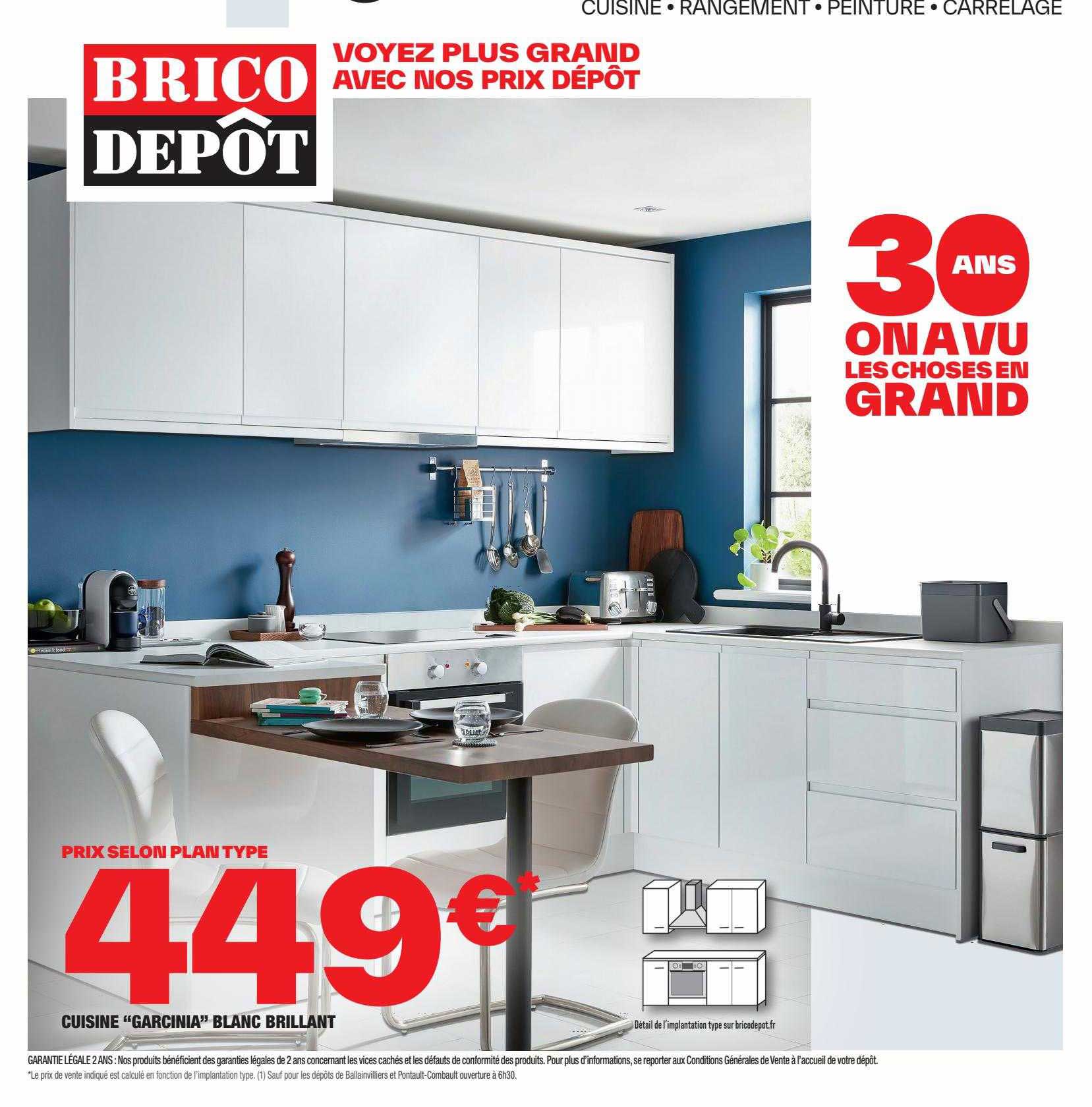 cuisine "garcinia" blanc brillant