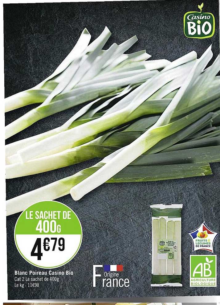Blanc Poireau Casino Bio