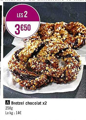 Bretzel Chocolat X2