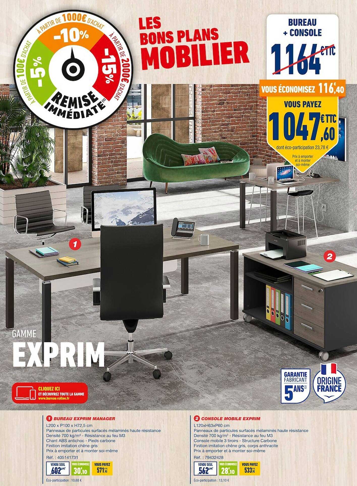 Bureau Exprim Manager, Console Mobile Exprim