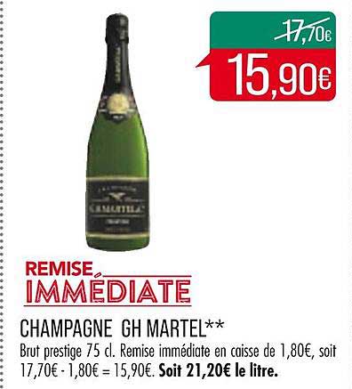 champagne gh martel