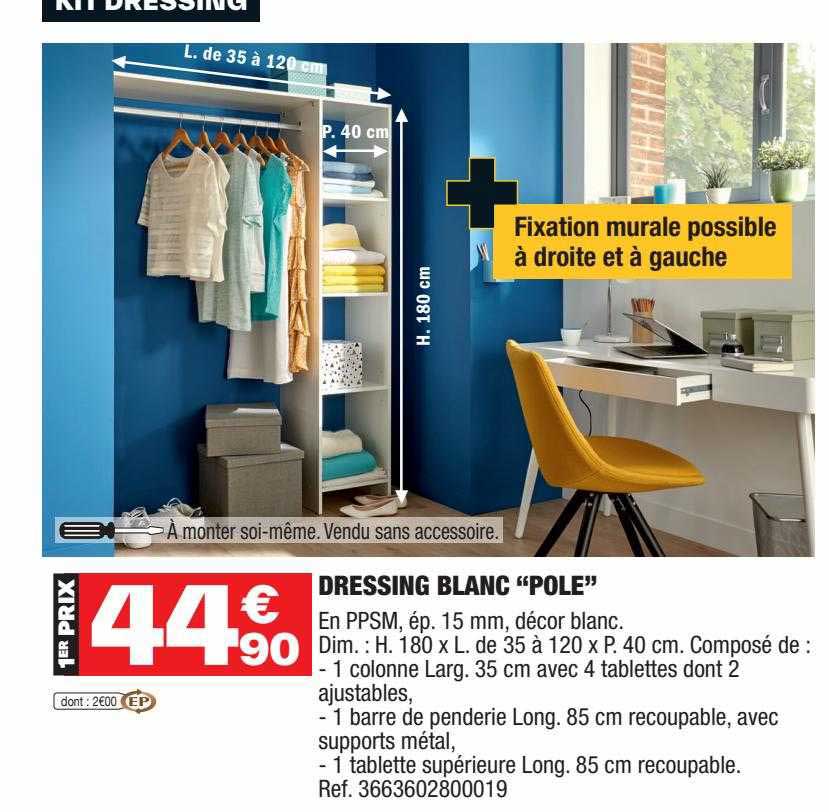 dressing blanc "pole"