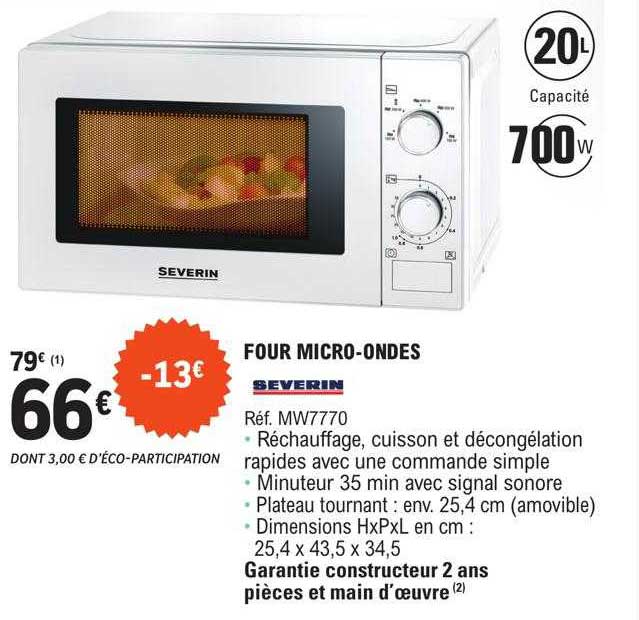 four micro-ondes severin