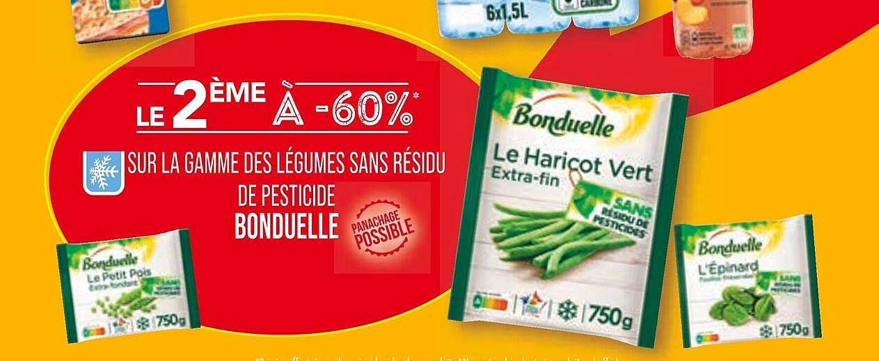la gamme des légumes sans résidu de pesticide bonduelle