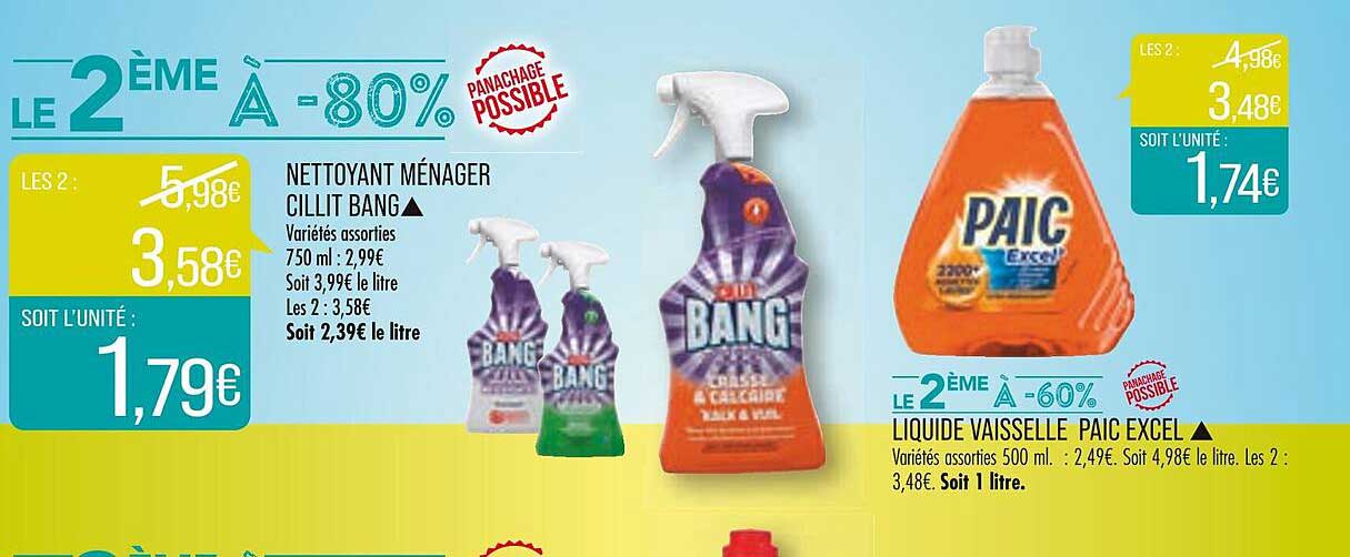 Nettoyant Ménager Cillit Bang