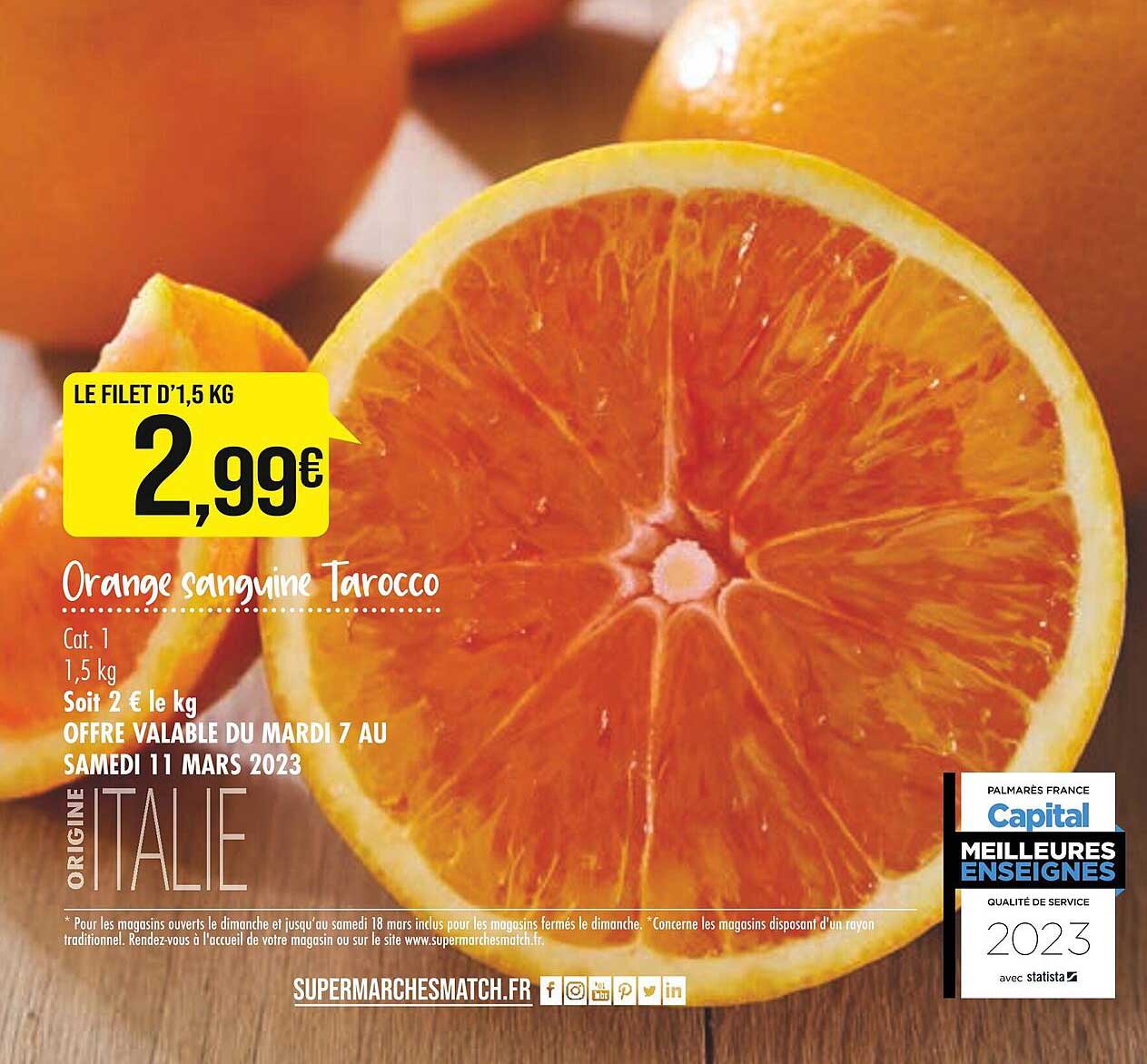 Orange Sanguine Tarocco