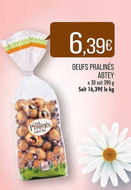 œufs pralinés abtey
