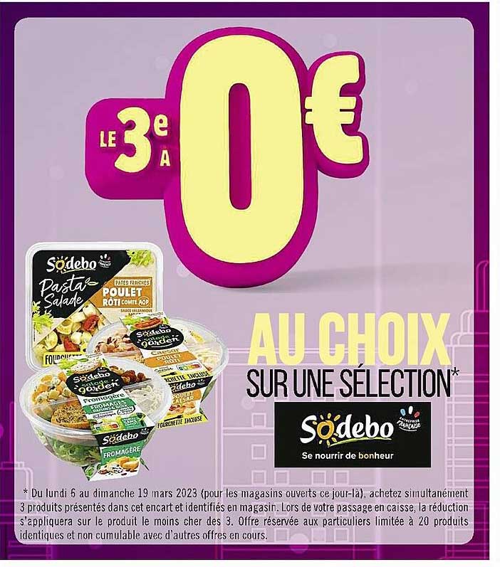 Produit Sodebo