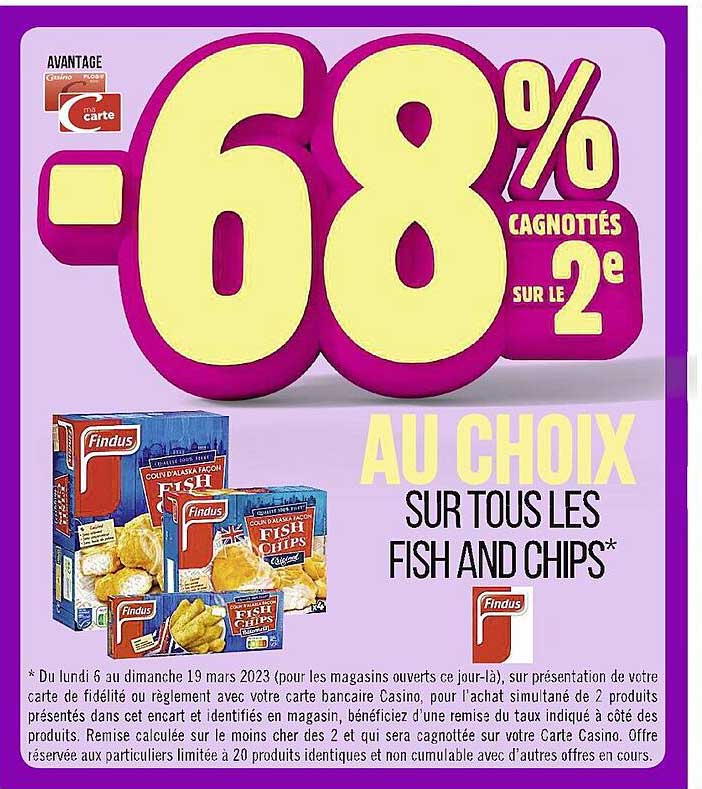 produits fish and chips findus