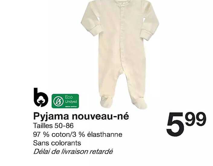 pyjama nouveau-né