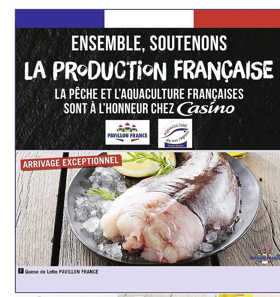 queue de lotte pavillon france