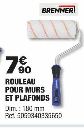 rouleau pour murs et plafonds brenner