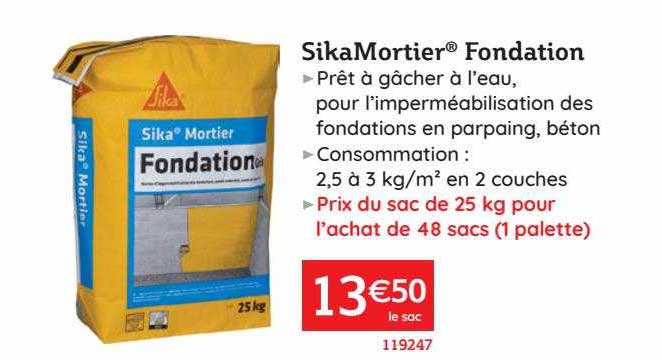sikamortier fondation