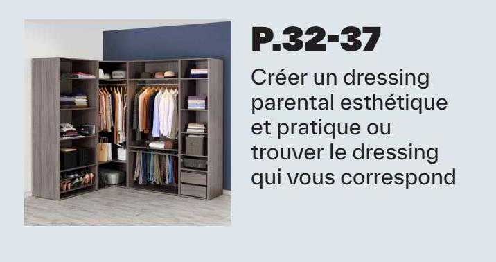 un dressing parental esthétique et pratique ou trouver le dressing qui vous correspond
