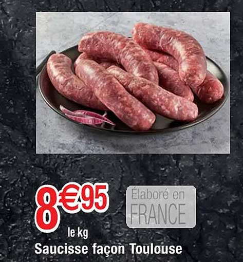 Saucisse Façon Touulouse