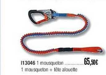 13046 1 Mousqueton 1 Mousqueton + Tête Alouette