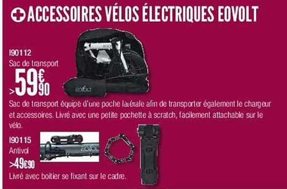 accessoires vélos électriques eovolt
