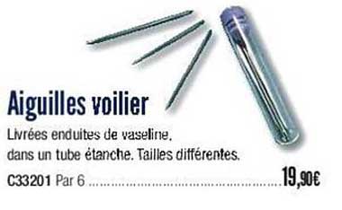 aiguilles voilier