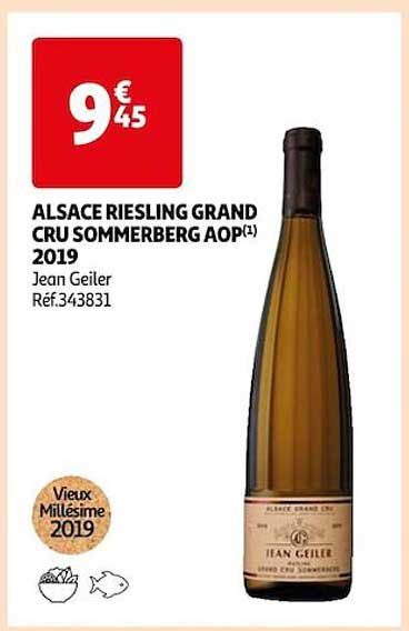 alsace riesling grand cru sommerberg aop 2019 jean geiler