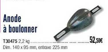 anode à boulonner