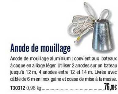 anode de mouillage