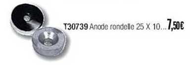 anode rondelle 25 x 10