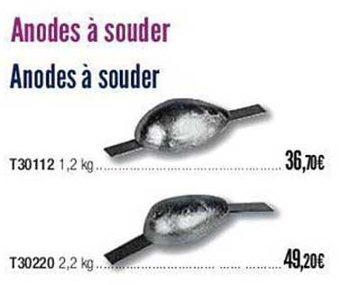 Anodes à Souder
