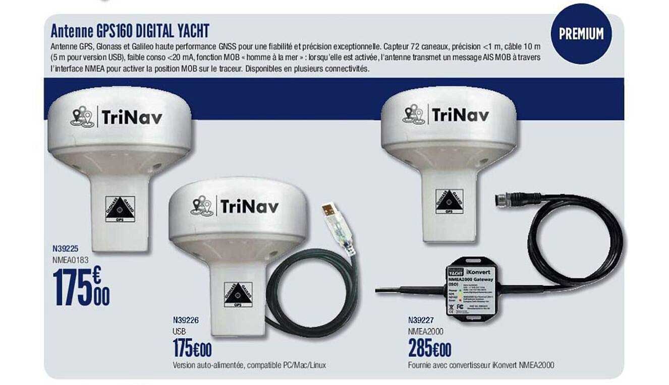 antenne gps160 digital yacht
