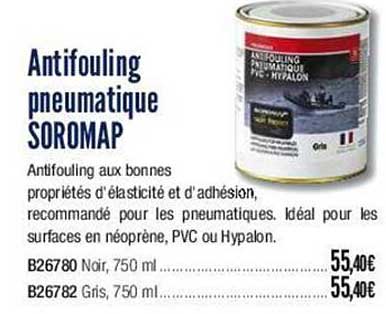 antifouling pneumatique soromap