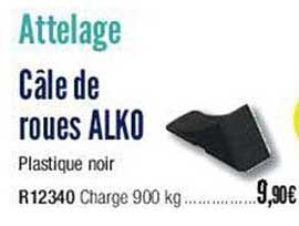 attelage câle de roues alko