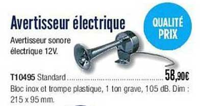 avertisseur électrique