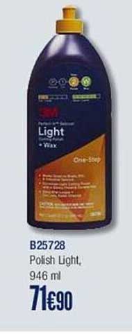 b25728 polish light, 946 ml