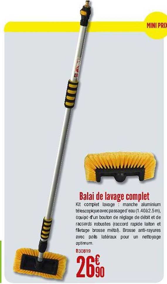 Balai De Lavage Complet